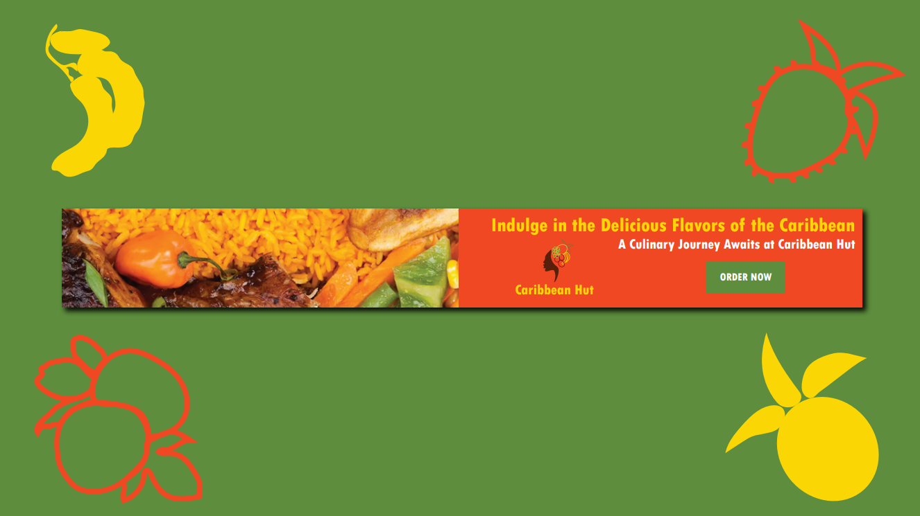 Caribbean Hut Web Banner